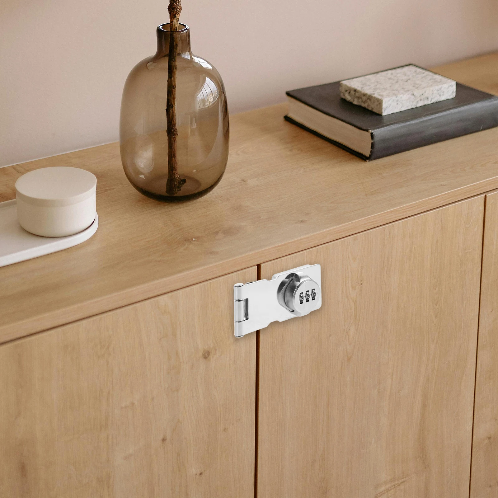 

Zinc Alloy Combination Lock Cabinet Password Lock for Drawers School Lockers File Cabinets Durable Mechanical Anti-Theft