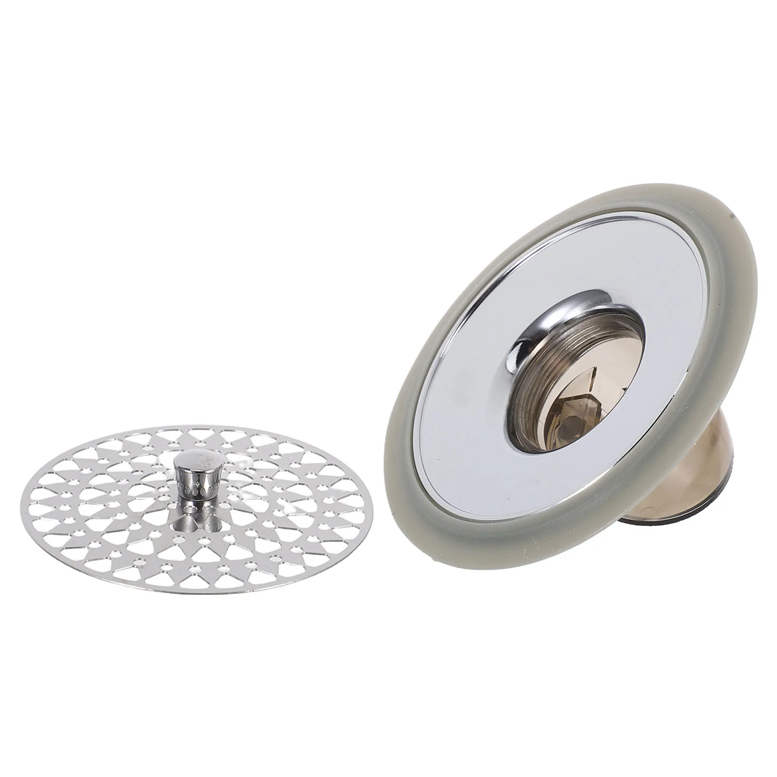 

Stainless Steel Floor Drain Cover Anti-Odor Shower Drain Strainer Filter Basket Hair Catcher For Bathroom Kitchen Tub Balcony