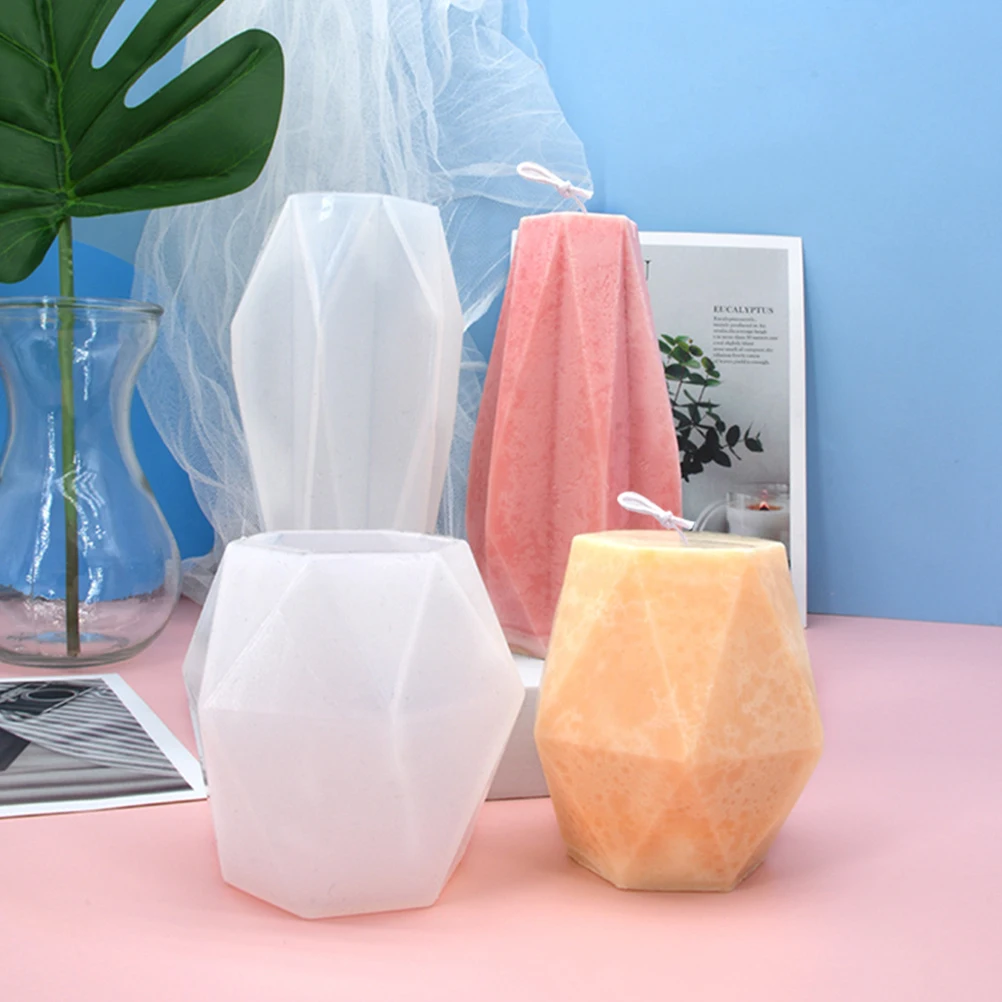 

2 Pcs Pear Shaped Vase Mold Silicone DIY Molds Creative Soap Casting Easy Demold Flexible Small Size Lightweight Storage