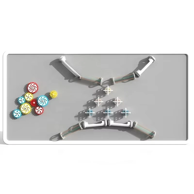 Magnet Gear Wall Indoor Playground Equipment Game Room Science Wall
