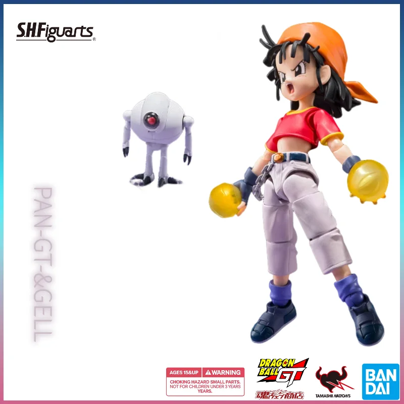 

In Stock Bandai SHF Dragon Ball GT Pan & Gill Granddaughter of Son Goku 1/12 Scale Articulated Collectible Action Figure