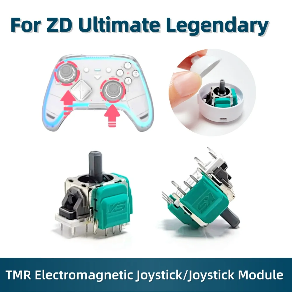 K-SILVER JS13 PRO/GINFULL DS13 TMR Electromagnetic Joystick For ZD