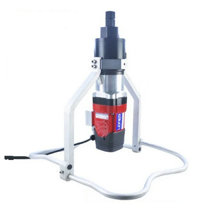 Yuens Portable Solar Mounting Rig with Hydraulic Pile Driver Machine for Ground Screw Earth Anchor Installation