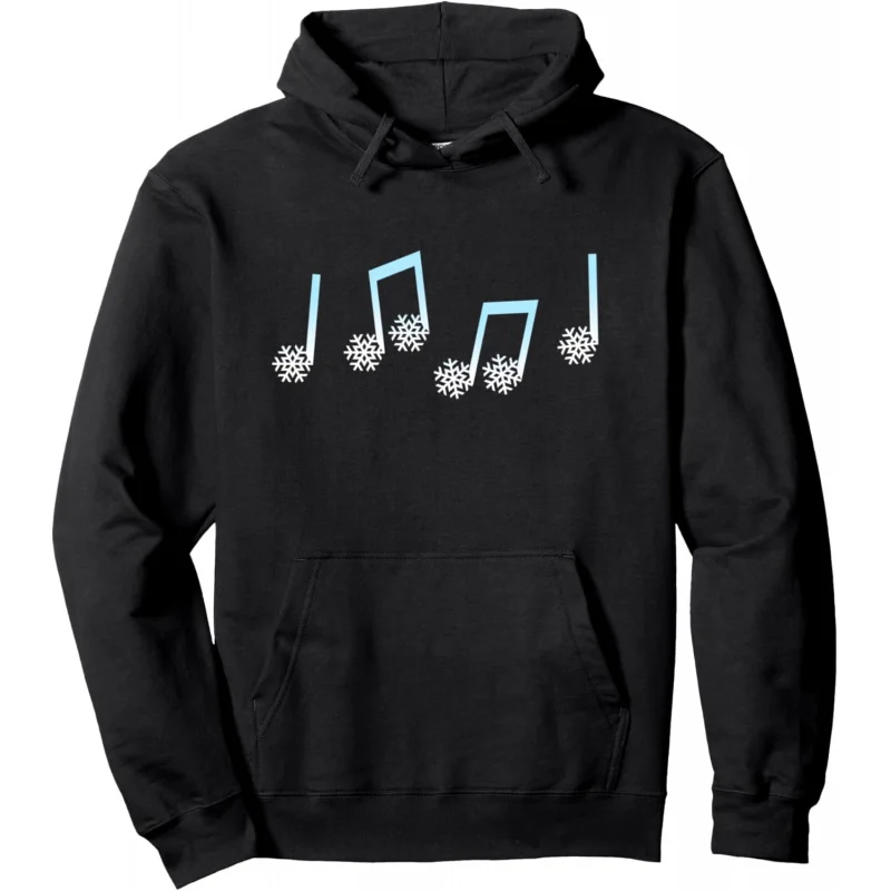 

Music Notes Snowflake Winter Music Teacher Christmas Hoodie