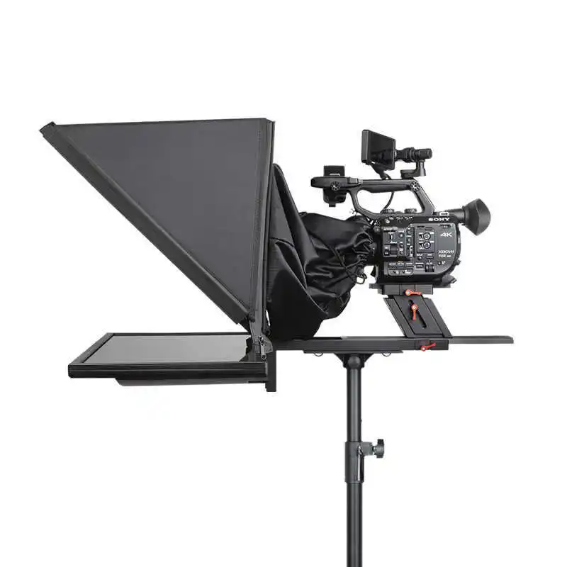T22 teleprompter 22-inch large screen, studio reading screen, teleprompter DSLR camera live broadcast