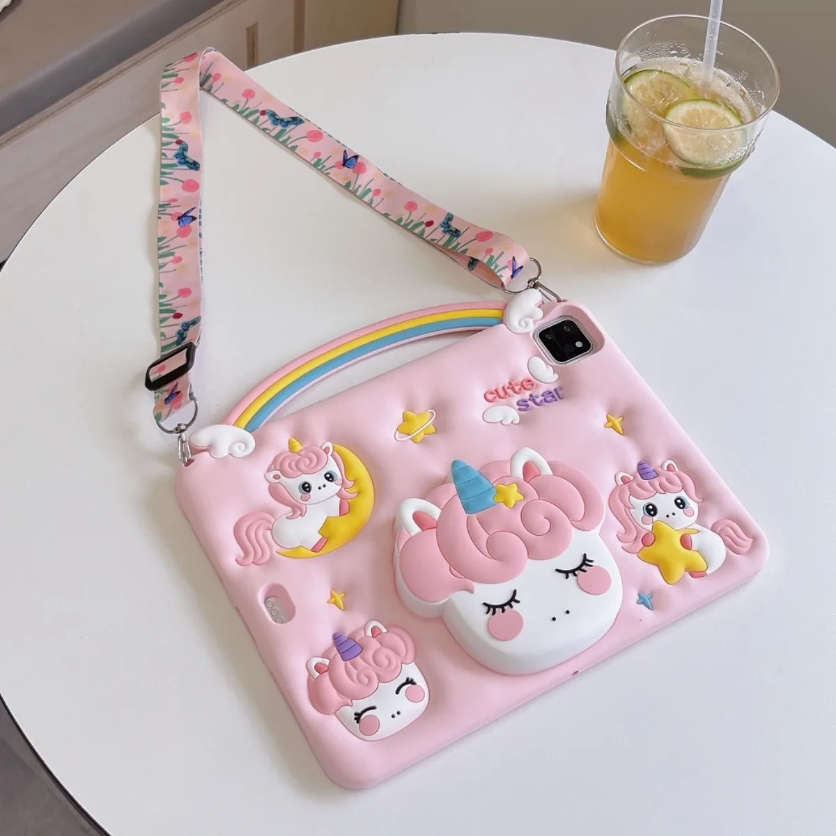 

Детский чехол для Samsung Galaxy Tab A9 8,7 дюйма A9Plus 11 дюймов, силиконовый чехол с рисунком для Galaxy Tab A8 10,5 дюйма, A7 Lite T220, защитный чехол