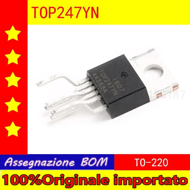 10PCS/LOT  Home furnishings TOP247YN the TO - 220-6 AC - DC converter off-line switching chip type