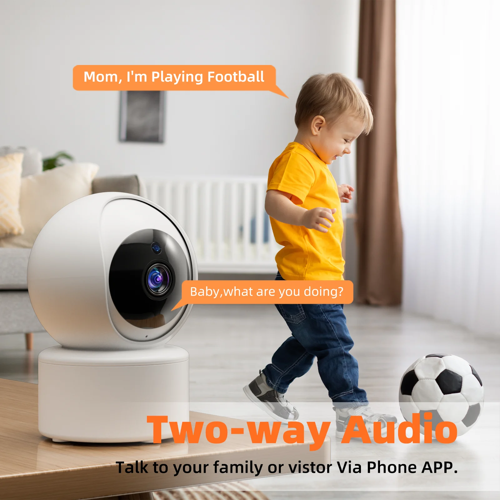 5MP 5G WiFi Camera Home Indoor Wireless IP Surveillance Cameras AI Detect Automatic Tracking PTZ 8x Zoom CCTV Video Baby Monitor