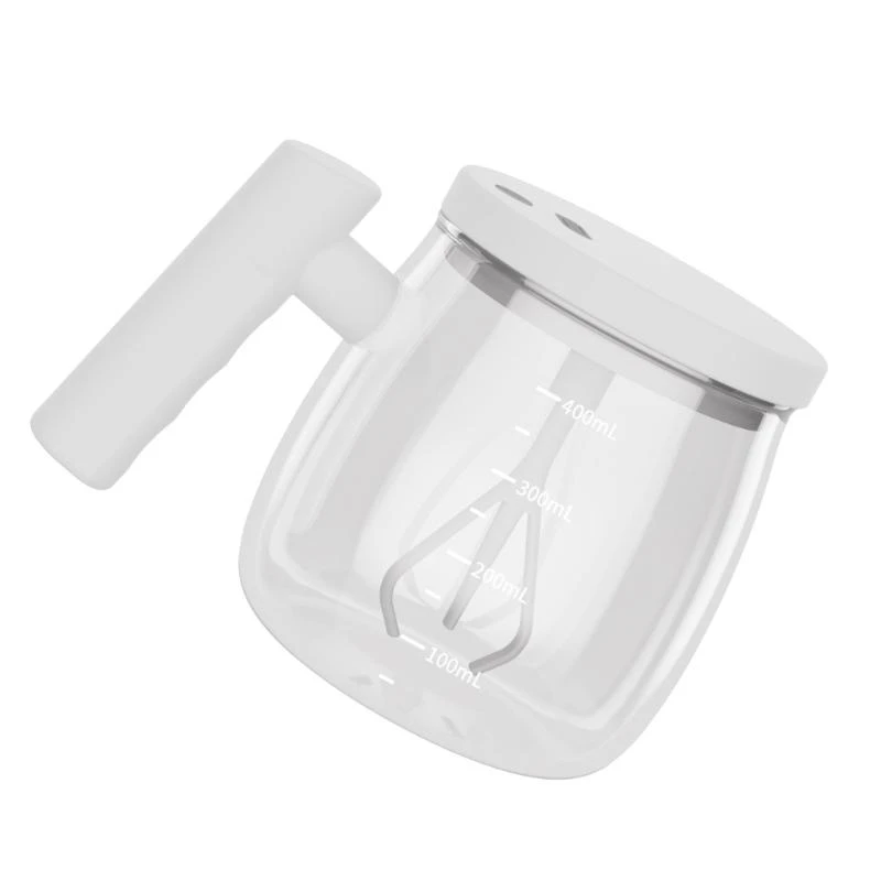 自動攪拌コーヒーマグバッテリーガラス電気ミキシングカップ400ml自動車ミキサーとオフィス用