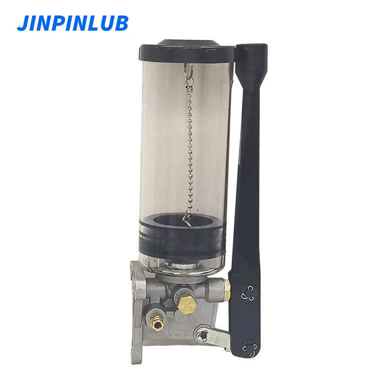 

JINPINLUB 300mL 800mL progressive manual grease pump resistance grease lubricator for CNC progressive lubrication