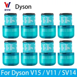 แผ่นกรองที่สามารถซักได้สำหรับ Dyson V15 SV14 V11แผ่นกรอง HEPA แบบไร้สายติดสุญญากาศอะไหล่อะไหล่เปลี่ยนแผ่นกรองอากาศให้สะอาด