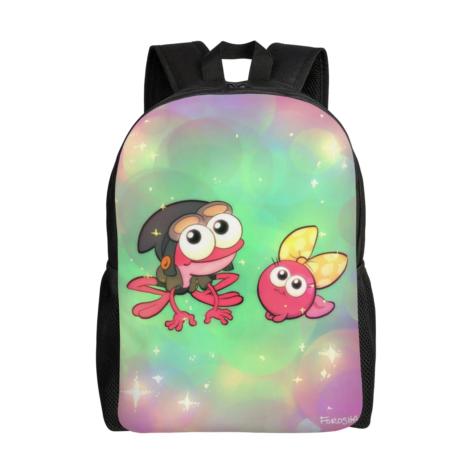 

Back to school season Large Capacity Sprig Plantar Daypack Amphibia Male Lady Backpack