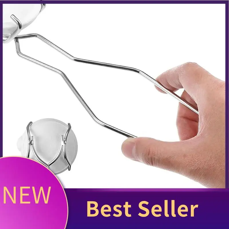 

ABLU-Melting Crucible Dish Cup Set Crucible Kits Small Quartz Crucible Bowls With Whip Tongs Handle