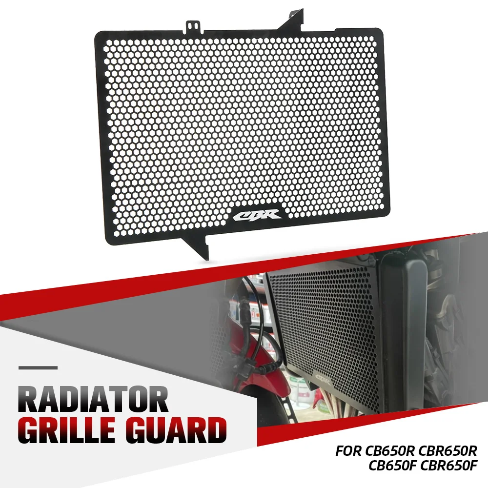 

Motorcycle CB 650R For Honda CB650F CBR650F CB650F Accessories Radiator Guard Protection Grille Cover Protector CB650R 2019-2026