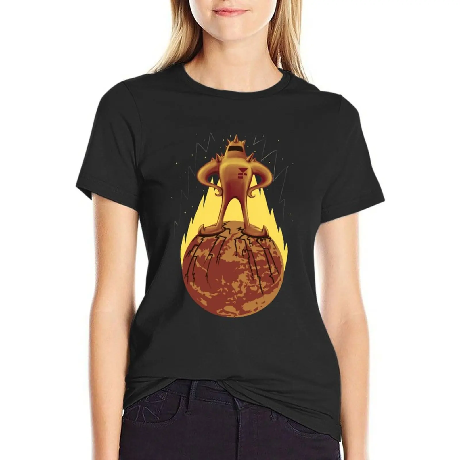 Starman Own Earth T-Shirt summer clothes hippie clothes t shirts for Women