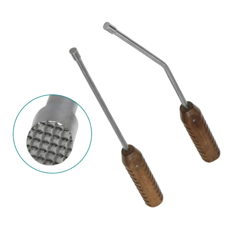 Medyczny młotek do kości płaskowzierny płaskowzierny przeszczep kostny kleszcze górny pręt pręt ze stali nierdzewnej ortopedyczny instrument chirurgiczny pet