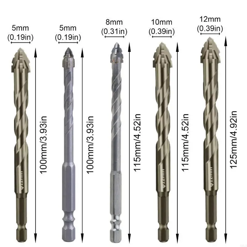 A9LA Four Flute Tip Mulcentric Spult cho lỗ khoan chính xác