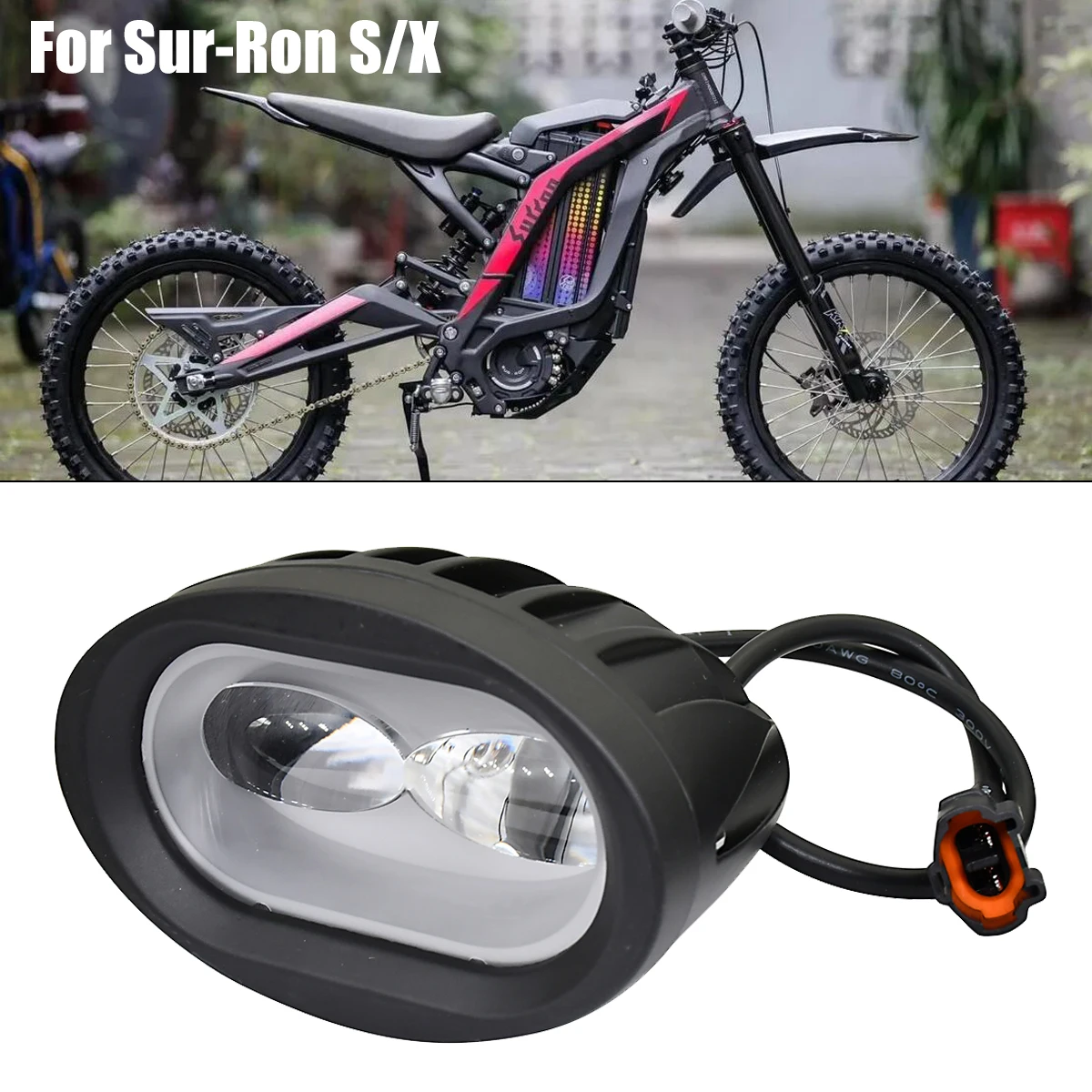 

Motorcycle Front Light Bracket For Sur-Ron Surron Sur Ron Light Bee S X Off-Road Electric Vehicle Original Accessories