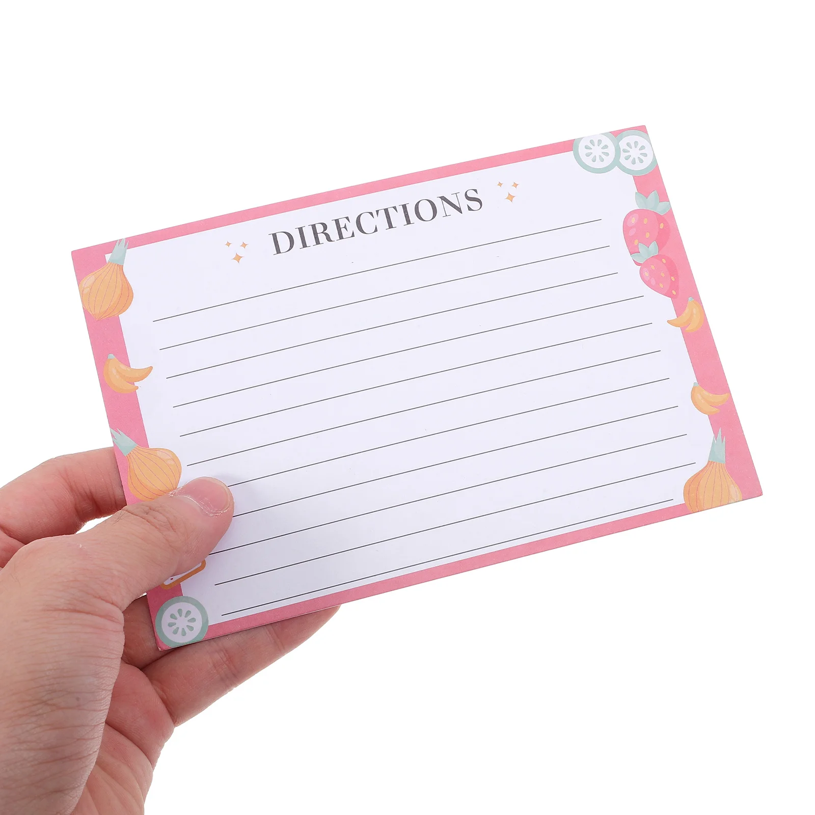 50 قطعة بطاقة وصفة المهنية أوراق فارغة متعددة الوظائف السفر المطبخ استخدام خطة سجل رحلة ذاتية الصنع