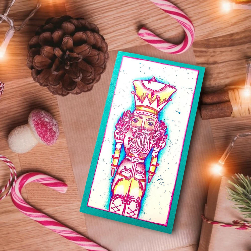 Marine Birds Animal Clear Stamps Christmas Tree Decor Santa Claus Flower Stamp Set For DIY Scrapbooking Paper Card Craft Making