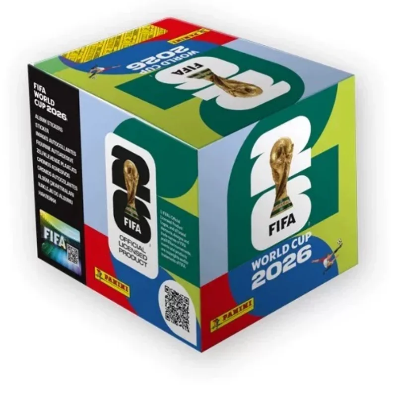 Genuine Official 2026 Panini FIFA World Cup Stickers, Rare Star Player Collectible Cards, Merchandise  Fan Gifts Featuring Messi