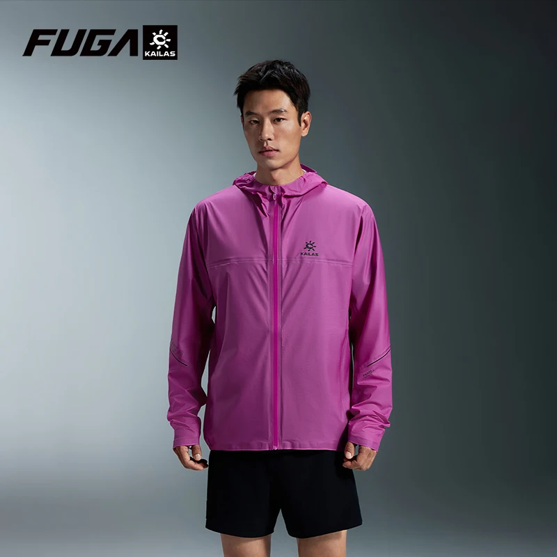 KAILAS Fuga 2026 New Aero Light Men's Trail Running Jacket Waterproof Hooded Coats For Outdoor Running Jackets KG2621102