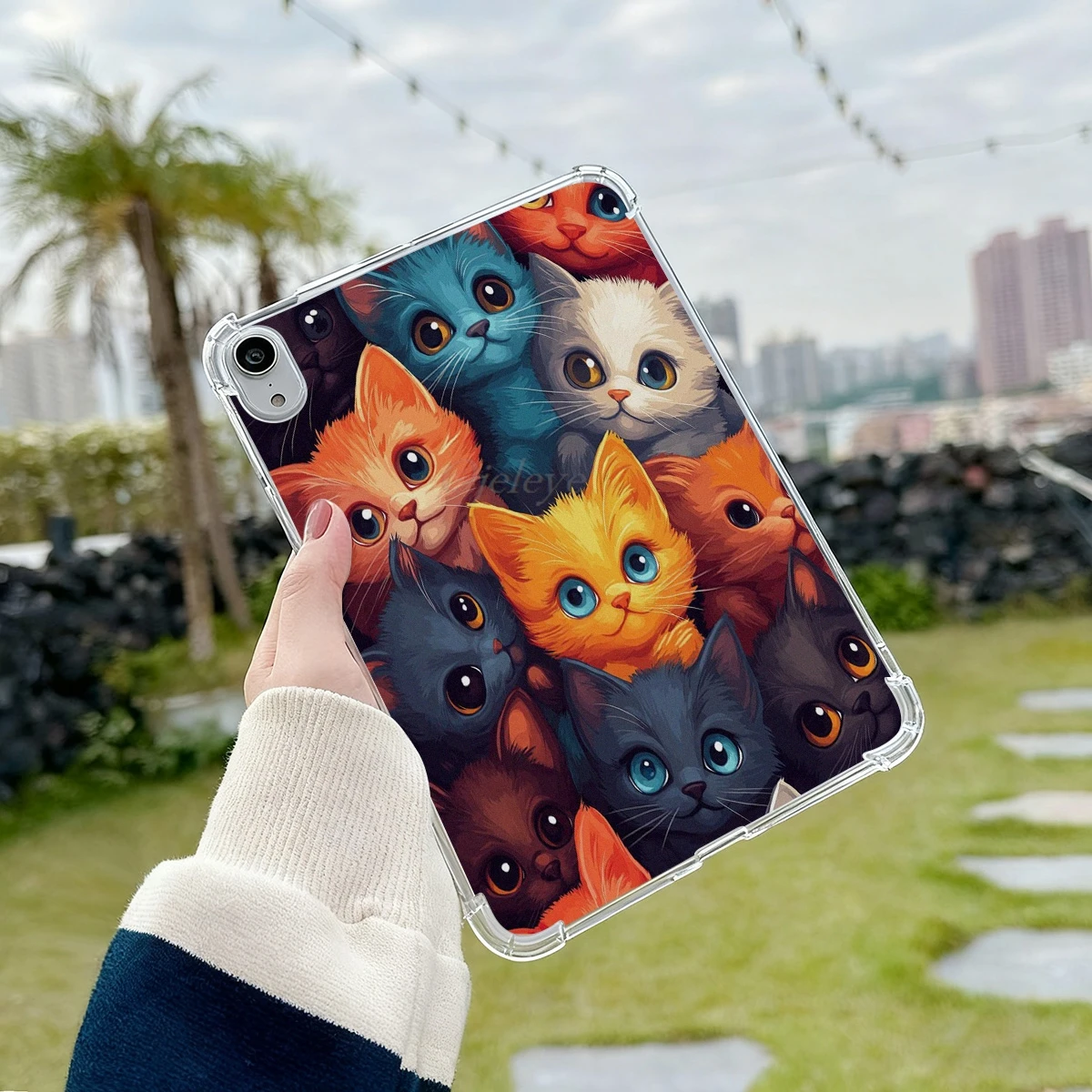 Cute Cat Tablet Case For Samsung Tab A11 Plus Case Samsung Tab S9 S10 FE 11