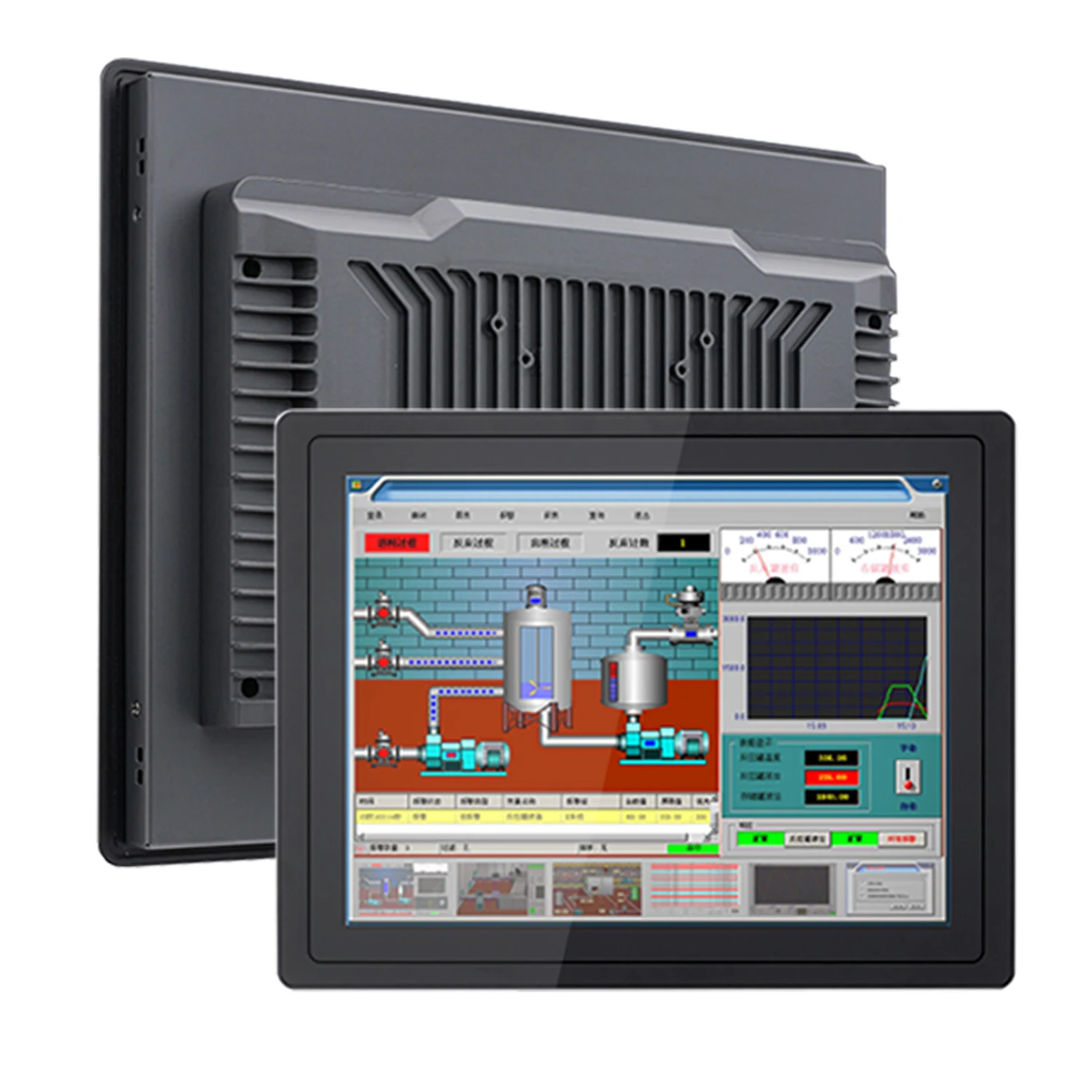 15.6 Inch Capacitive Touch Industrial AIO PC IP65 Panel Computer Intel Core i5-8365U With WIFI Windows10 Pro