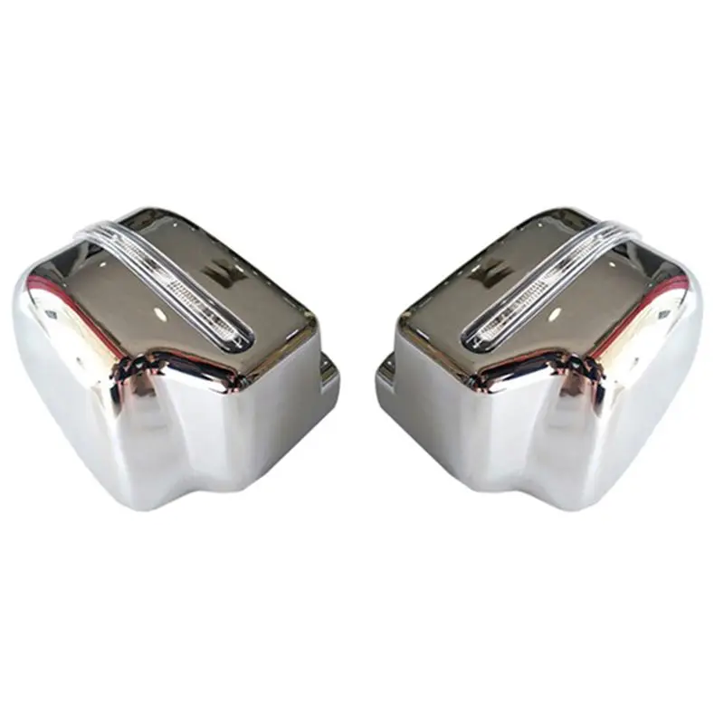 

Turn Signal Light Car Rear View Mirror Cover Side Wing Mirror Cap Shell For Jimny Jb64 JB74 2018-2020 Silver