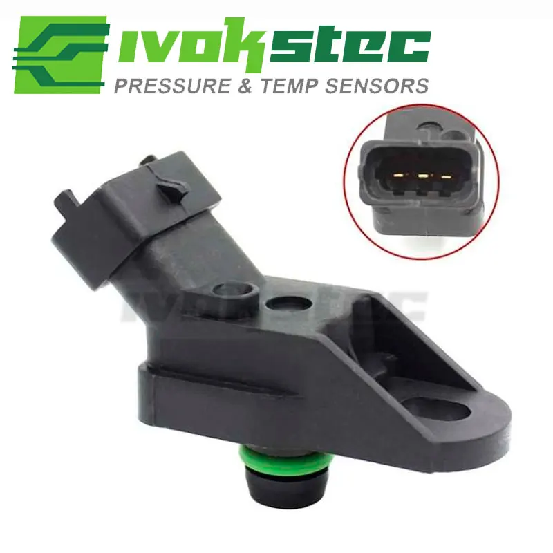 

12V Intake Manifold Air Pressure Sensor For Vauxhall Vectra Zafira 2.0 DTI 16V Sintra 2.2 VX220 Astra Mk5 90541409 6238412