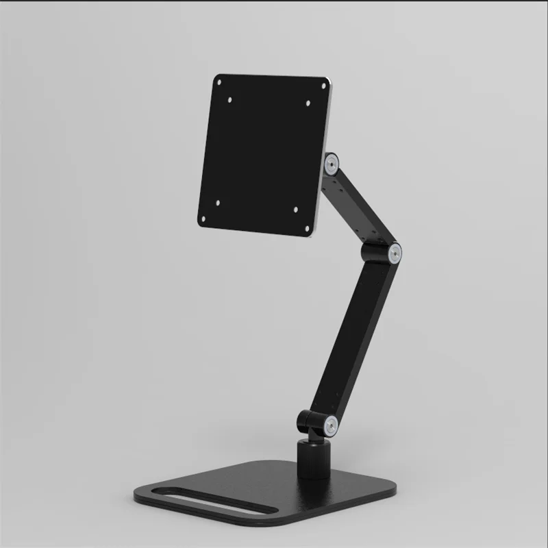Portable Monitor Base Universal 14''-24'' Vesa Mounted Lcd Touch Screen Holder Folding Screen Display Stand Bracket Desktop