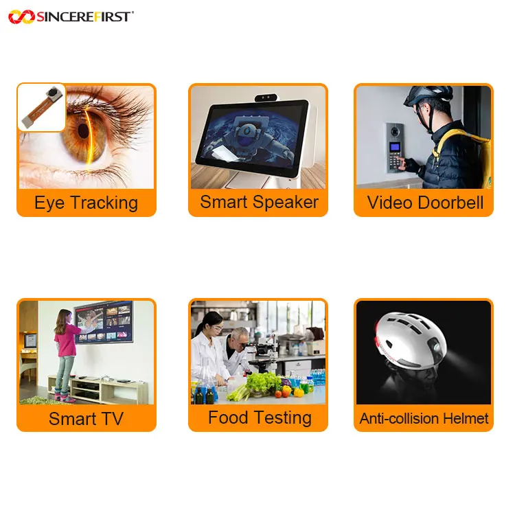 Harga Pabrik Mini 12MP IMX377 Modul Sensor Cmos Kamera FOV 190 Derajat 180 Derajat Modul Sensor Kamera MIPI Mata Ikan