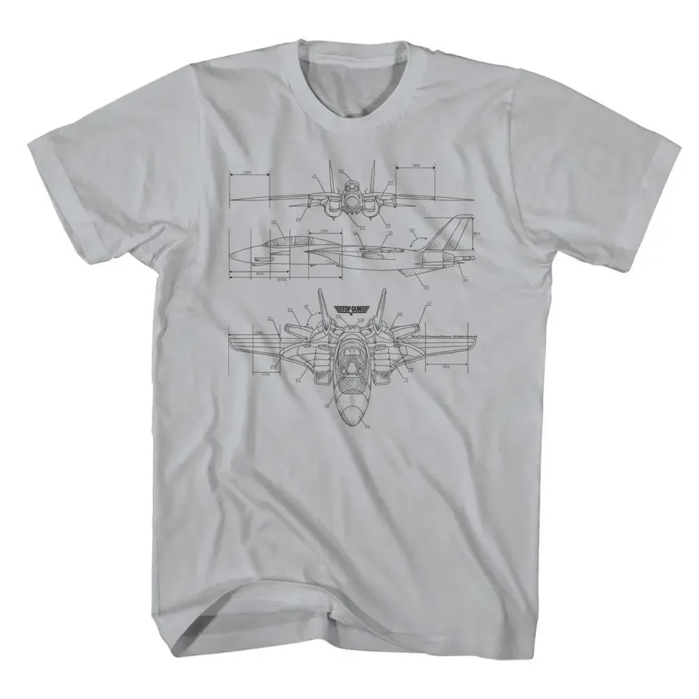 

Top Gun Technicolor Movie Shirt