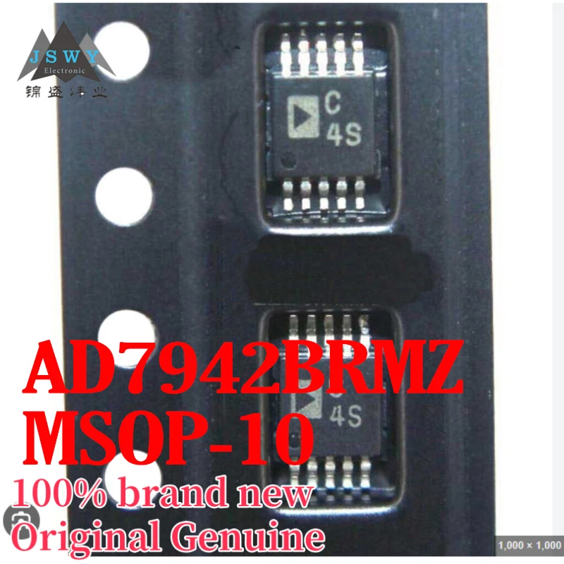 

(1/5 pcs) AD7942BRMZ AD7942 Silk Screen C4S MSOP10 Analog-to-Digital Converter In Stock Large Inventory Free Shipping