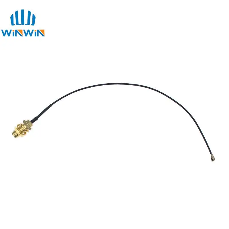 wifi antenna GSM/2.4G 2dBi Bent Bluetooth antenna SMA to IPEX internal needle glue stick antenna