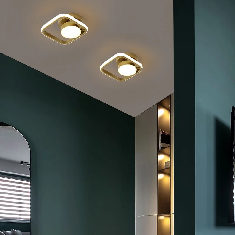 Modern Home Ceiling Lamp LED Lighting Corridor Living Dining Room Decor Lustre Ceiling Light Chandeliers Hallway Kitchen Bedroom