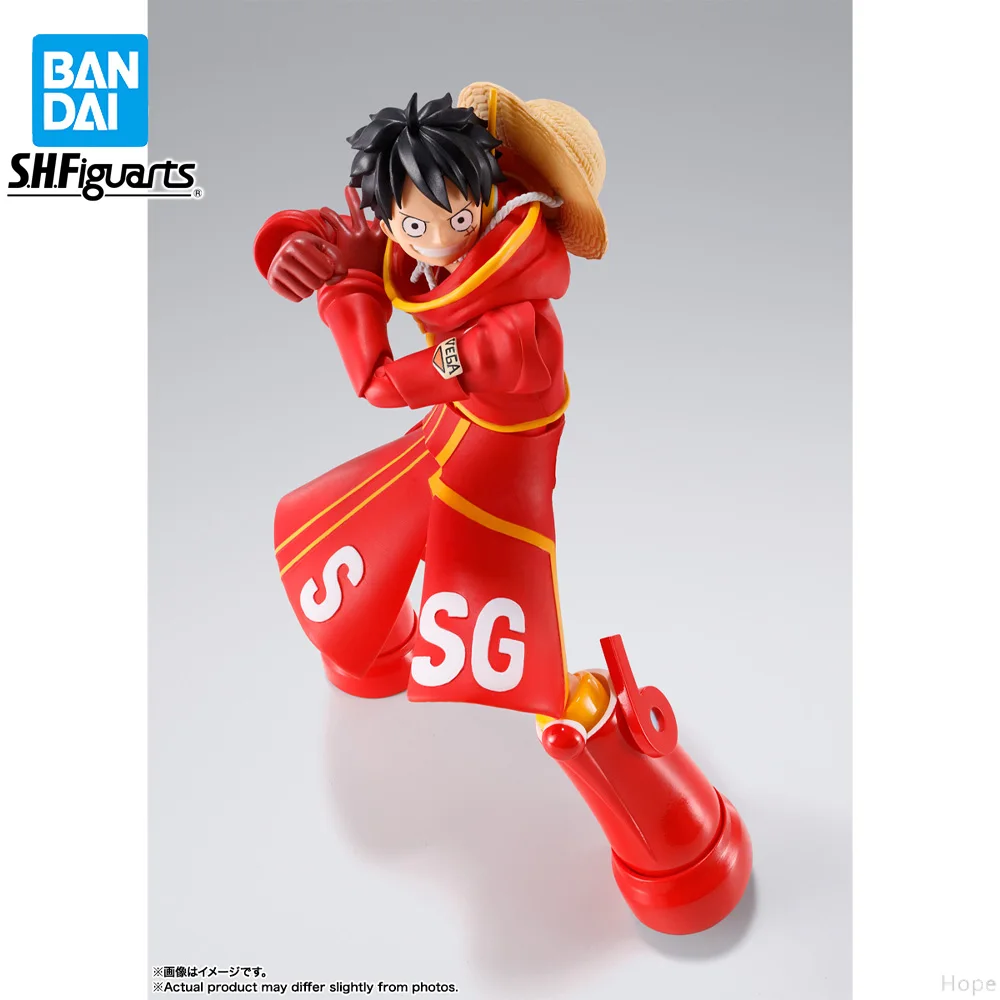 

Officially Licensed BANDAI SHFiguarts Future Island Egghead Monkey D Luffy Figure Anime Action Model One Piece Figure Toy