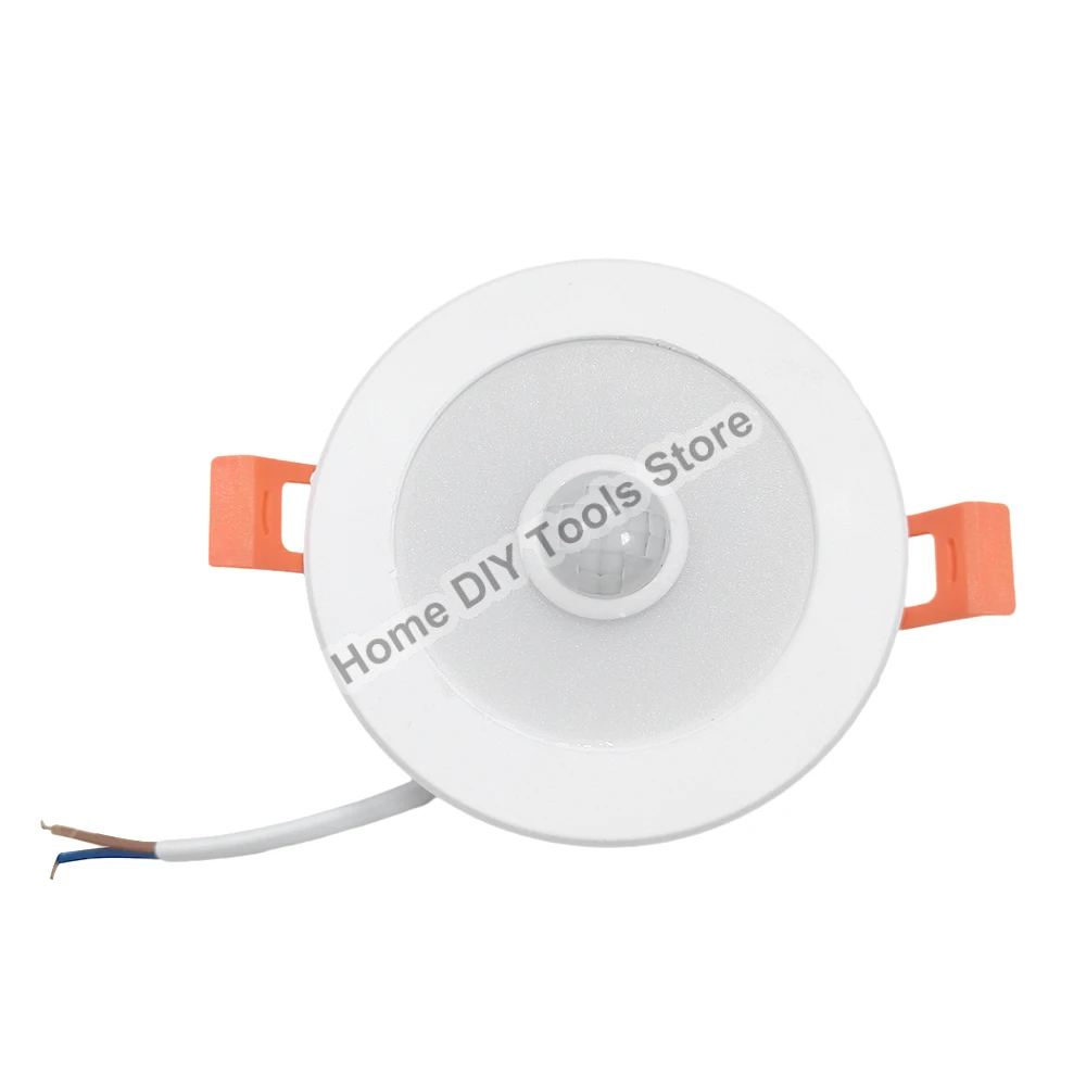 LED PIR Motion Sensor Recessed Downlight AC180-265V 5W 7W 9W 12W Ceiling Lamp Downlight Light Cold Warm white Lamp