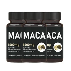 BIYODE Maca Capsules Natural Ingredients, High Strength and Potency 1500mg Supports Energy and Endurance Shampoo