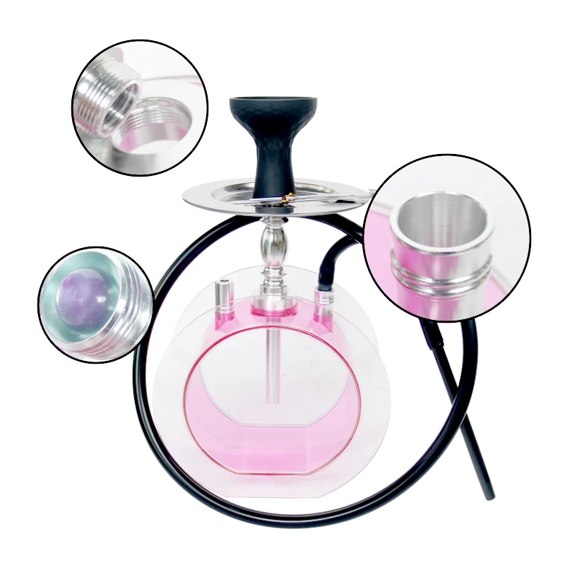 Hookah Shisha Hookah Set Shisha Acrylic Narguile Smoking Hookah Set Shisha Item Accessories