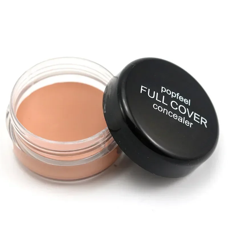 Popfeel Correttore a copertura totale Nascondi imperfezioni Trucco cremoso Viso Labbra Occhi Fondotinta Trucco Contouring Corretivo Maquiagem Make up