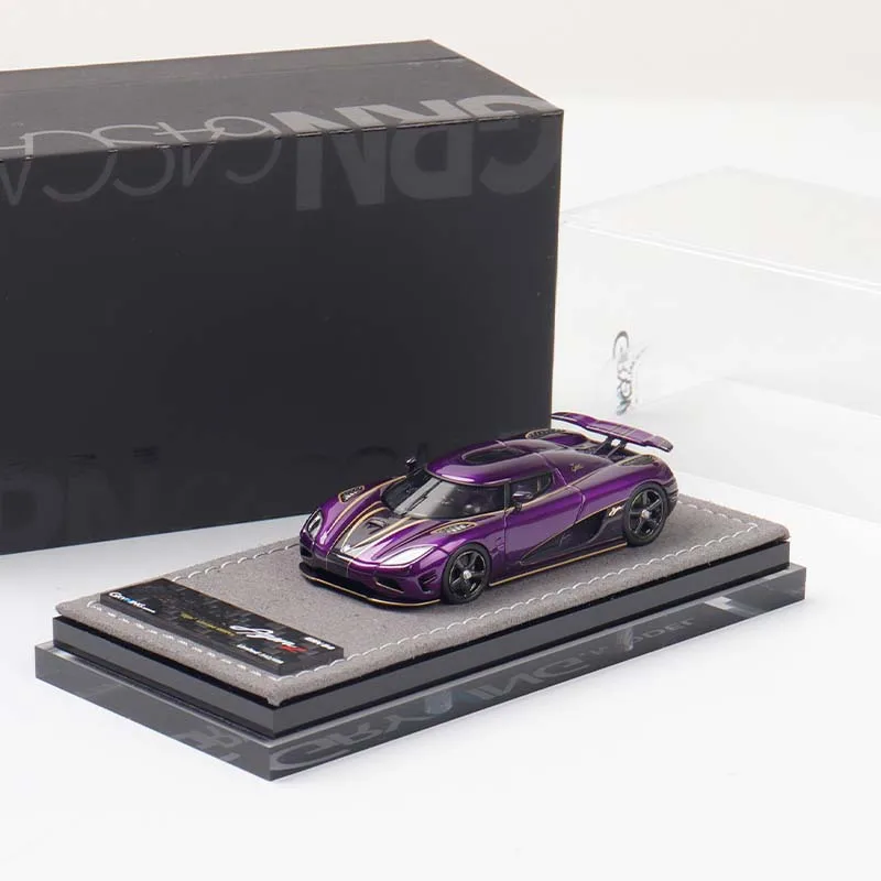 Original escala 1:64 adgera r simulação resina modelo de carro exibição estática brinquedo colecionável presente lembrança decration