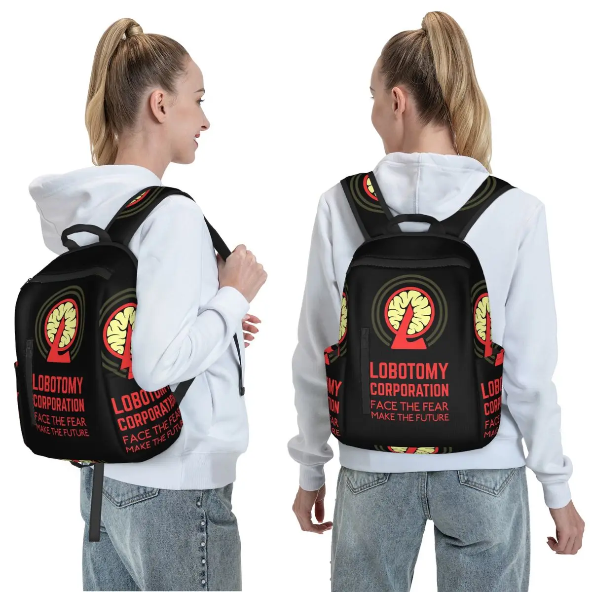 Limbus Company Backpack Daypack Large Capacity Boys Girls BookBag School Bag Shoulder Bags for Men Women