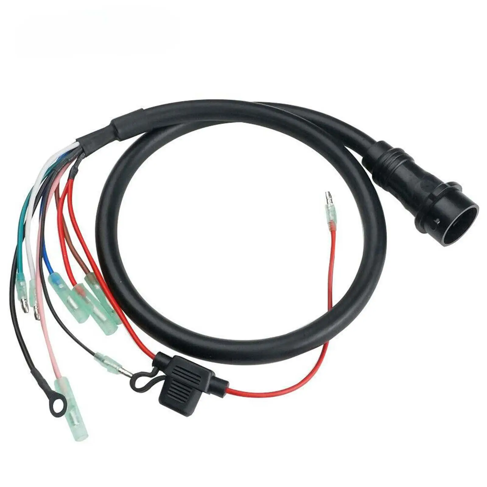 

61T-82590 Wire Harness Assembly Repair Parts Accessories Replace Easy to Install for Yamaha Outboard Motor 2T C25 C30 30HP