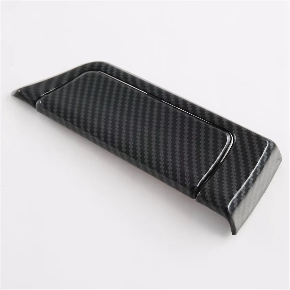 A77Q-For Veloz 2022-2024 Carbon Fiber Car Co-Pilot Cup Holder Cover Trim Interior Accessories