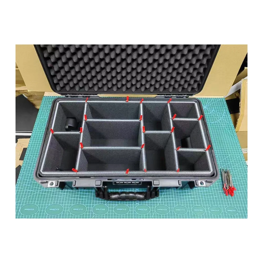 

DPC112 Factory Wholesale Hard Plastic Shockproof Waterproof Equipment Safety Carrying Tool Case With Terkpak