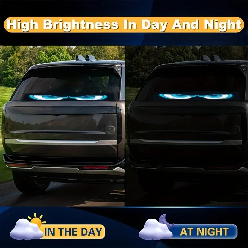2 Pieces LED Display Scrolling Display Hard Screens with DIY Text Patterns and Animations Controlled Wirelessly Via An App