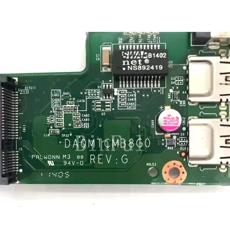 Placa base DA0MTCMB8G0 para TOSHIBA Satellit C40 C40-A C45 C45-A, placa base para ordenador portátil SJTNV 100% completamente probada y funcionando bien