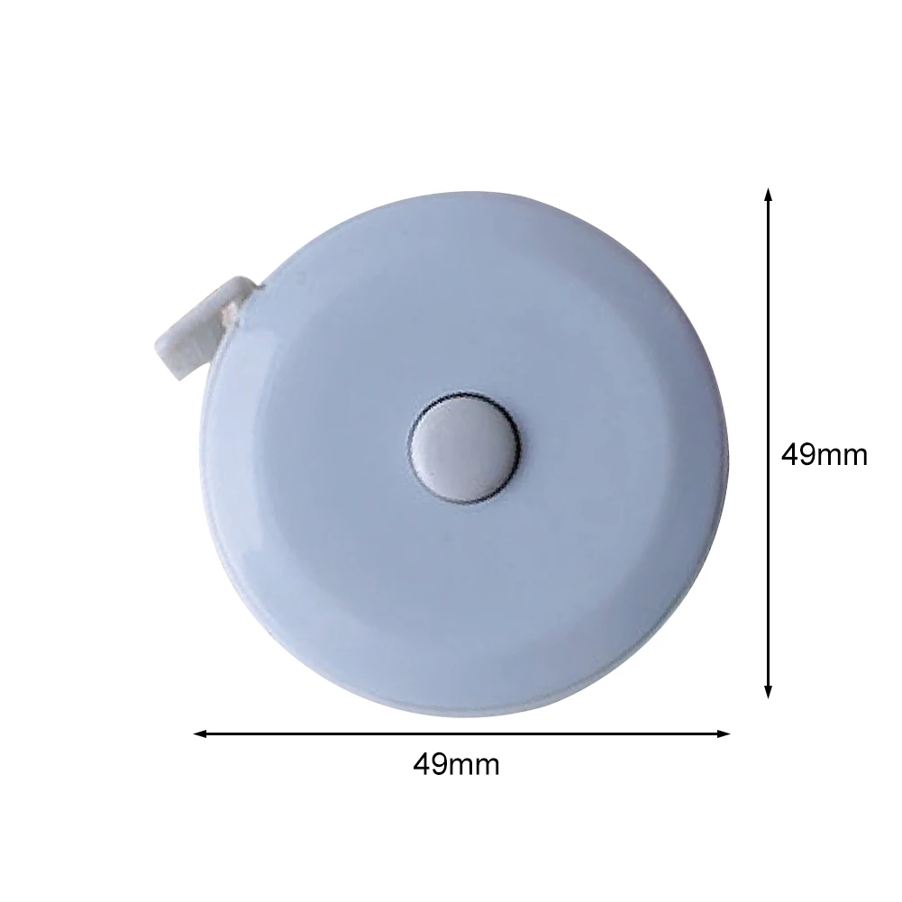 1Pcs 150cm Tape Measures Portable Retractable Ruler Children Height Ruler Centimeter Inch Roll Tape Sewing Tailor