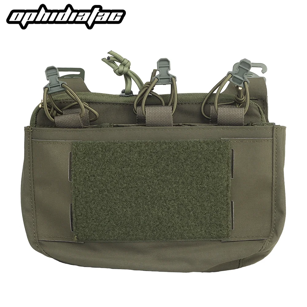 ophidiantac-dope-ストラップ-molle-フロント-トリプル-マグ-バッグを使用した多機能コンボ-スプリット